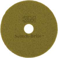 TopLine Speed Floor Pad, 17", Burnishing, Brown Cintas