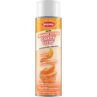 Nettoyant &agrave; l'ar&ocirc;me d'oranges Crazy Clean, 19 oz liq., Canette a&eacute;rosol Cintas