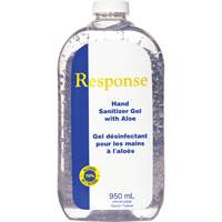 Response&reg; Hand Sanitizer Gel with Aloe, 950 ml, Refill, 70% Alcohol Cintas