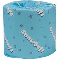 Snow Soft Premium Toilet Paper, 2 Ply, 420 Sheets/Roll, 122' Length, White Cintas