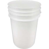 Seau robuste, Plastique, 6 gal. Cintas