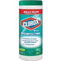 Disinfecting Wipes, 35 Count Cintas
