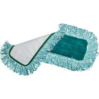 Dry Pad with Fringe, Hook and Loop Style, Microfibre/Polyester, 36" L x 5-3/4" W Cintas