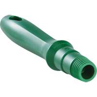 Mini manche, Brosse/Support &agrave; tampon/Grattoir/Raclette, Vert, Standard, 6-1/4" lo Cintas