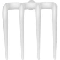 Hygienic Rake, Plastic, White Cintas