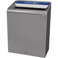 Configure Mixed Recycling Waste Container, Bulk, Steel, 45 US gal. Cintas