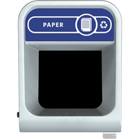 Configure Paper Waste Container, Bulk/Curbside/Deskside, Steel, 45 US gal. Cintas