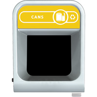 Configure Can Waste Container, Bulk/Curbside/Deskside, Steel, 23 US gal. Cintas