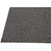 Tapis dint&eacute;rieur/ext&eacute;rieur Tundra, Latex/Polypropyl&egrave;ne, Grattoir Type, Motif Velours touffet&eacute;, 3-1/2' x 6', Charbon Cintas