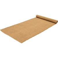 Tapis de coco int&eacute;rieur/ext&eacute;rieur, Fibre naturelle, Essuie-pieds/grattoir Type, Motif Tiss&eacute;, 3' x 150', Naturel Cintas