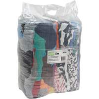 Recycled Material Wiping Rags, Cotton, Mix Colours, 25 lbs. Cintas