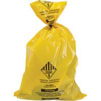 Doublures pour d&eacute;chets dangereux, Amiante, 40" lo x 26" la, 3 mils Cintas