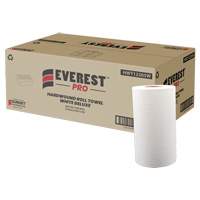 White Deluxe Hardwound Roll Towels, 1 Ply, Centre Pull, 205' L Cintas