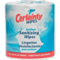 Lingettes d&eacute;sinfectantes pour surfaces, Pochette Cintas