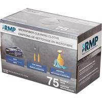 Washable Cleaning Cloths, Microfibre, White Cintas