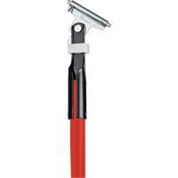 Manche rouge pour vadrouille &agrave; &eacute;pousseter Clipper, Fibre de verre, 1" dia, 60" lo Cintas