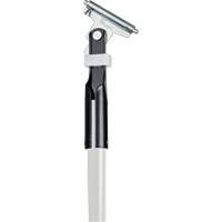 Manche blanche pour vadrouille &agrave; &eacute;pousseter Clipper, Fibre de verre, 1" dia, 60" lo Cintas