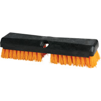 Brosse de nettoyage, 10" l, Soies Polypropyl&egrave;ne, Noir/Rouge Cintas