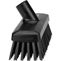 Compact Wall/Deck Broom, Stiff Bristles, 8-9/10", Polyester/Polypropylene, Black Cintas