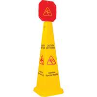 Wet Floor Safety Cone Topper, Pictogram Cintas