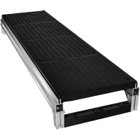 FOUNDATION Smooth Modular Aluminum Work Platform Kit, 18" W x 72" D, 400 lbs. Capacity, All-Welded Cintas
