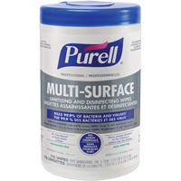 Professional Multi-Surface Sanitizing & Disinfecting Wipes, 7" x 10", 110 Count Cintas
