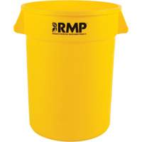 Garbage Bin, Polyethylene, 32 US gal. Cintas