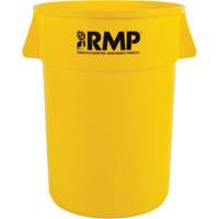 Garbage Bin, Polyethylene, 44 US gal. Cintas