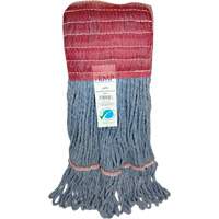 T&ecirc;te de vadrouille &agrave; bande large, Antimicrobien/Finition de plancher/Sp&eacute;cialis&eacute;, Coton/Rayonne/Synth&eacute;tique, Style Boucle Cintas
