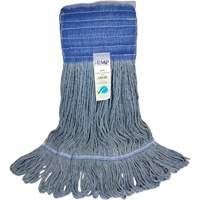 T&ecirc;te de vadrouille &agrave; bande large, Antimicrobien/Finition de plancher/Sp&eacute;cialis&eacute;, Coton/Rayonne/Synth&eacute;tique, Style Boucle Cintas