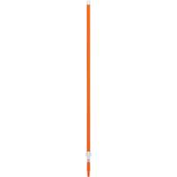Manche, Balai/Brosse/Vadrouille &agrave; &eacute;pousseter/Support &agrave; tampon/Grattoir/Raclette/Vadrouille humide, Orange, T&eacute;lescopique, 62" - 109-2/5" lo Cintas