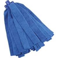 Socket Mop, Blue, Microfibre, Cut Style Cintas