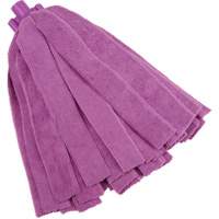 Socket Mop, Purpole, Microfibre, Cut Style Cintas