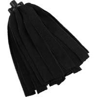 Socket Mop, Black, Microfibre, Cut Style Cintas