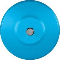 Brosse ronde HyDrive pour perceuse, Soies Tr&egrave;s ferme, Longueur de 3-1/10", Bleu Cintas