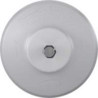 Brosse ronde HyDrive pour perceuse, Soies Tr&egrave;s ferme, Longueur de 3-1/10", Blanc Cintas
