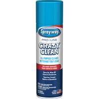Nettoyant tout usage Pro Line Crazy Clean, 19 oz., Canette a&eacute;rosol Cintas