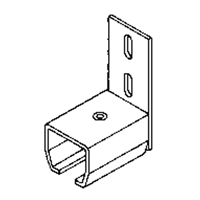 Curtain Partition Wall Mount End Connector Cintas