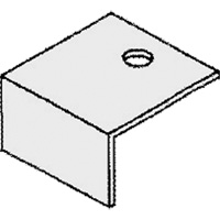 Curtain Partition Track End Stop Cintas