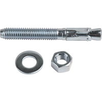 Protecteurs de p&eacute;rim&egrave;tre - Quincaillerie requise, Acier au carbone, 3/8" x 3" Cintas