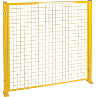 Protecteurs de p&eacute;rim&egrave;tre, 4,125' h x 2" la, Jaune Cintas