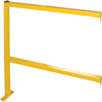 Protecteurs de p&eacute;rim&egrave;tre - Style tubulaire, 46" la x 49-1/2" h, Jaune Cintas