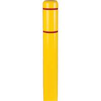 Polyethylene Bollard Covers, 6-5/8" Dia. x 60" L, Yellow Cintas