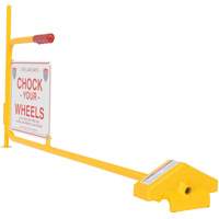 Flag Rail Chock Cintas