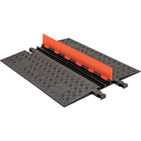 Protecteur de c&acirc;ble ADA/DDA &agrave; profil bas Guard Dog, 2 canaux, 36" lo x 28,38" la x 1,25" h Cintas
