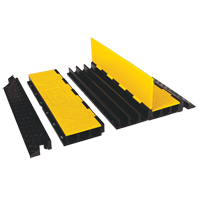 Ensemble de protection de c&acirc;bles Yellow Jacket, 3 canaux, 36" lo x 18,5" la x 3" h Cintas