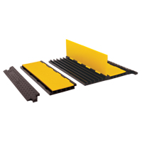 Ensemble de protection de c&acirc;bles Yellow Jacket, 5 canaux, 36" lo x 19,75" la x 2" h Cintas