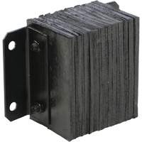Butoir de quai lamell&eacute;, Horizontal, Caoutchouc, 12" la x 6" p x 10" h Cintas