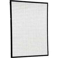 Panneau de protection p&eacute;rim&eacute;trique ajustable, 6' h x 5' la, Noir Cintas