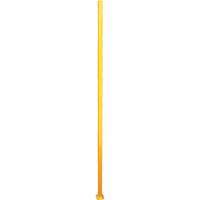 Poteau de protection p&eacute;rim&eacute;trique ajustable, 4" la x 96" h, Jaune Cintas